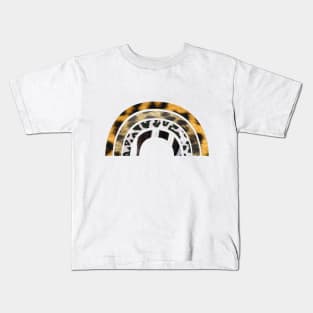 Wild Animal Rainbow Kids T-Shirt